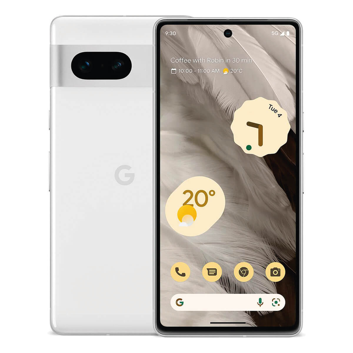 Google Pixel 7 5G 8 Go/256 Go Blanc (Neige) Double SIM GVU6C