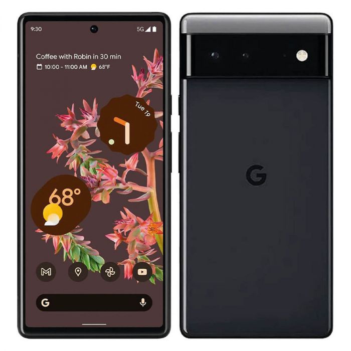 Google Pixel 6 5G 8 Go/128 Go Noir (Noir orageux) GB7N6