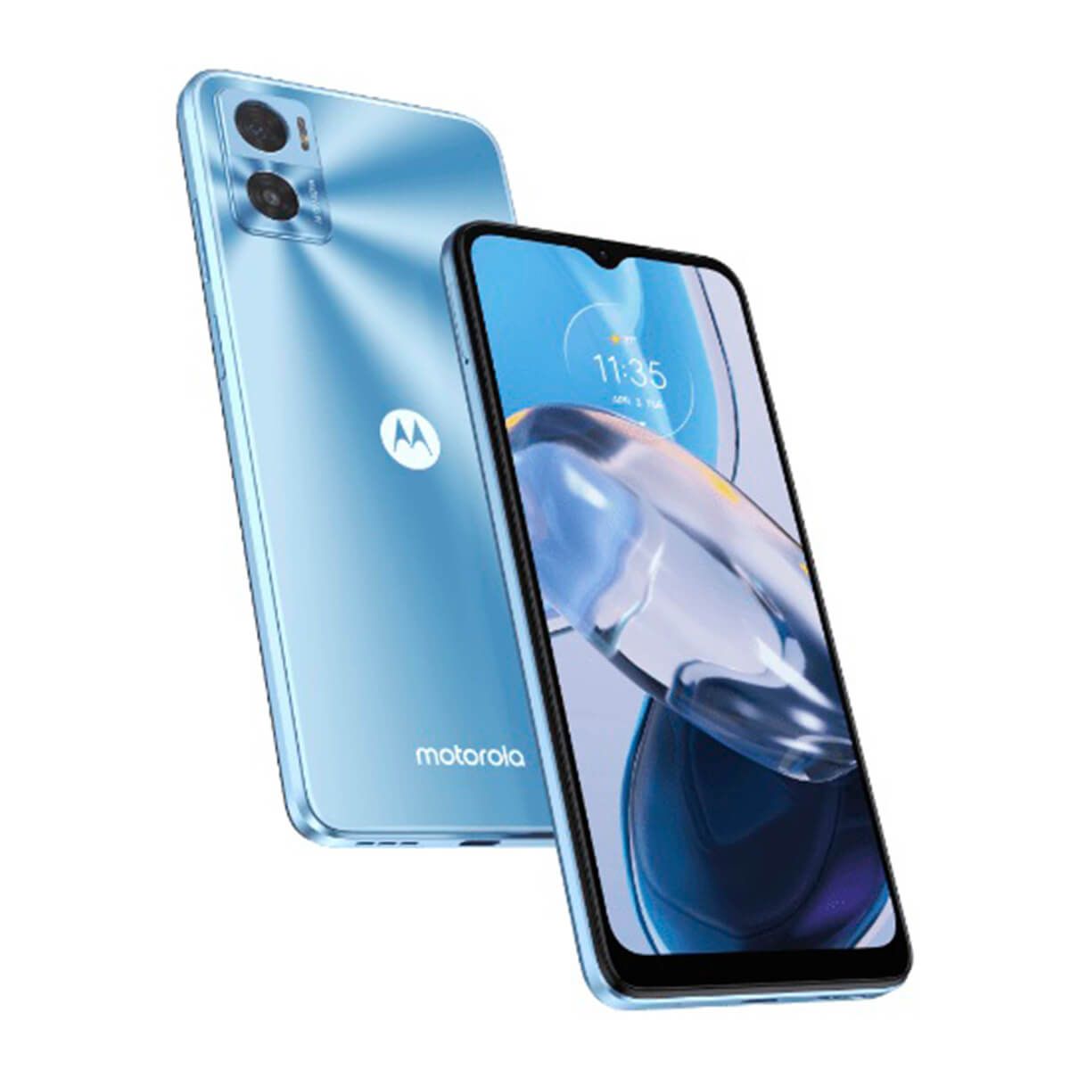 Motorola Moto E22 3Go/32Go Bleu (Bleu cristal) Double SIM XT2239