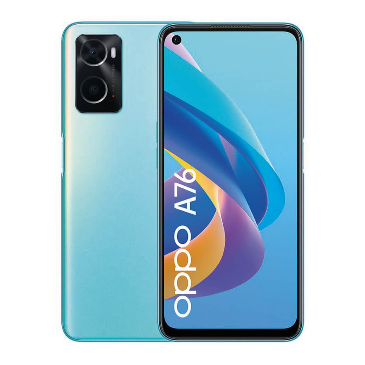 Oppo A76 4GB/128GB Brilliant Blue (Glowing Blue) Dual SIM CPH2375