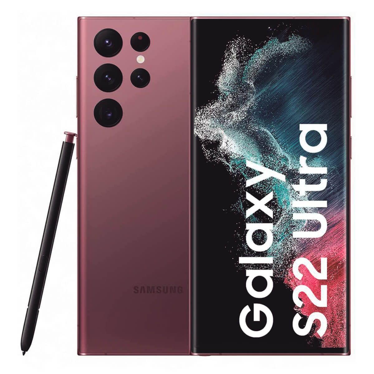 Samsung Galaxy S22 Ultra 5G 12Go/256Go Bordeaux Double SIM SM-S908