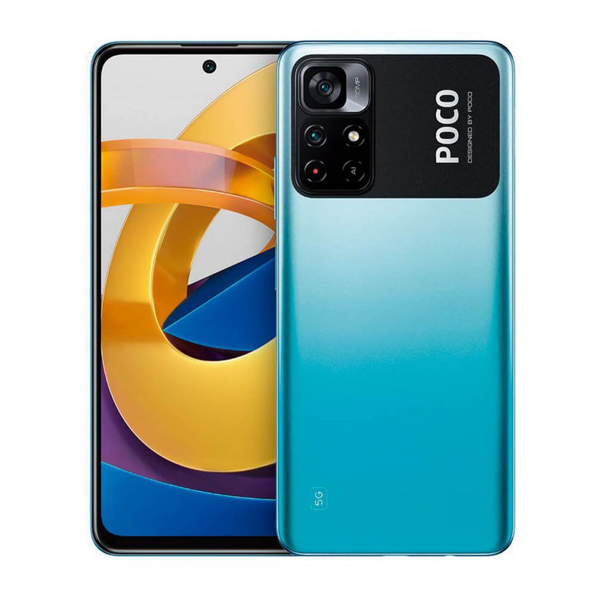 Xiaomi POCO M4 Pro 5G 4Go/64Go Bleu Molón (Bleu Marine) Double SIM 21091116AG