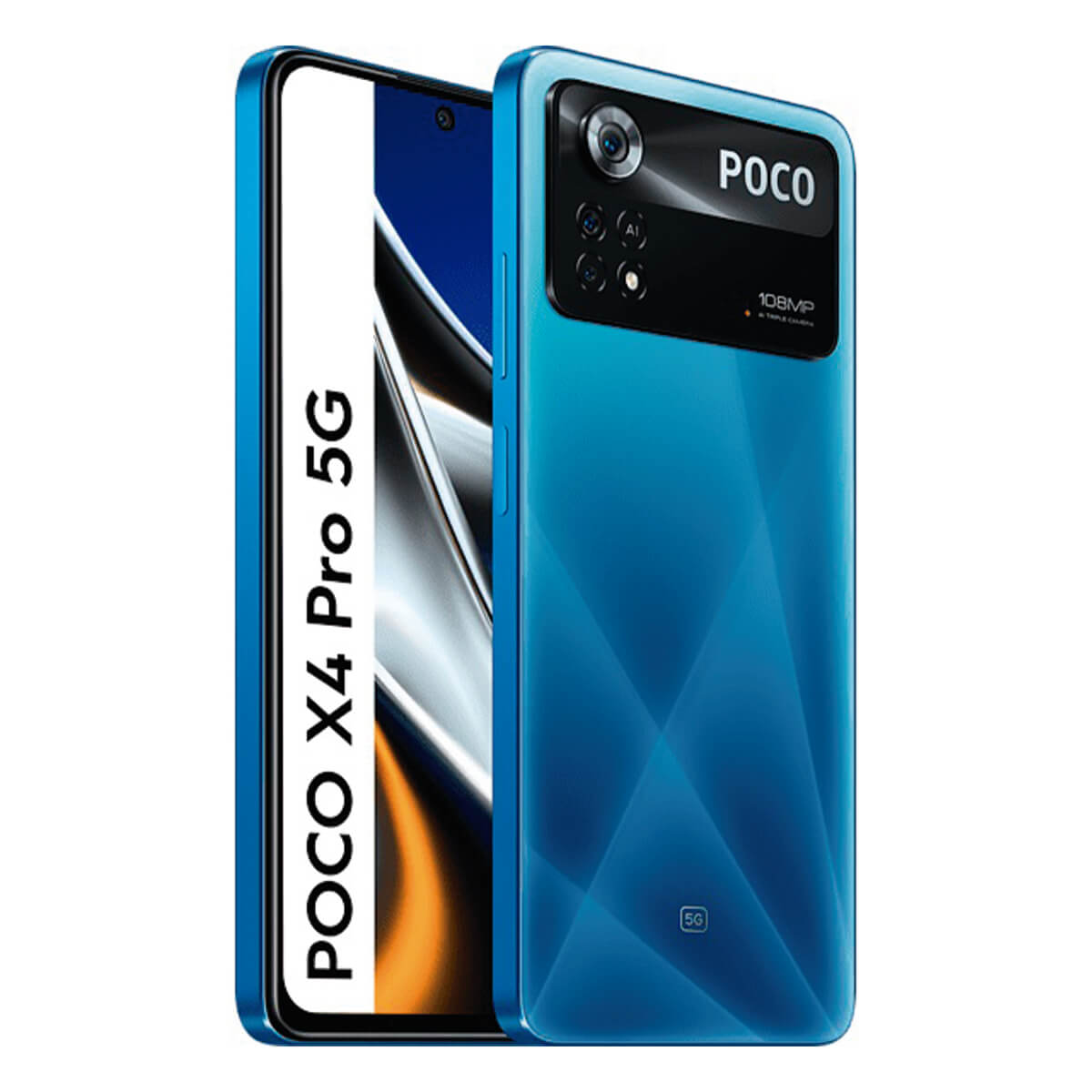 Xiaomi Poco X4 Pro 5G 6Go/128Go Bleu Néon (Bleu Laser) Double SIM 2201116PG