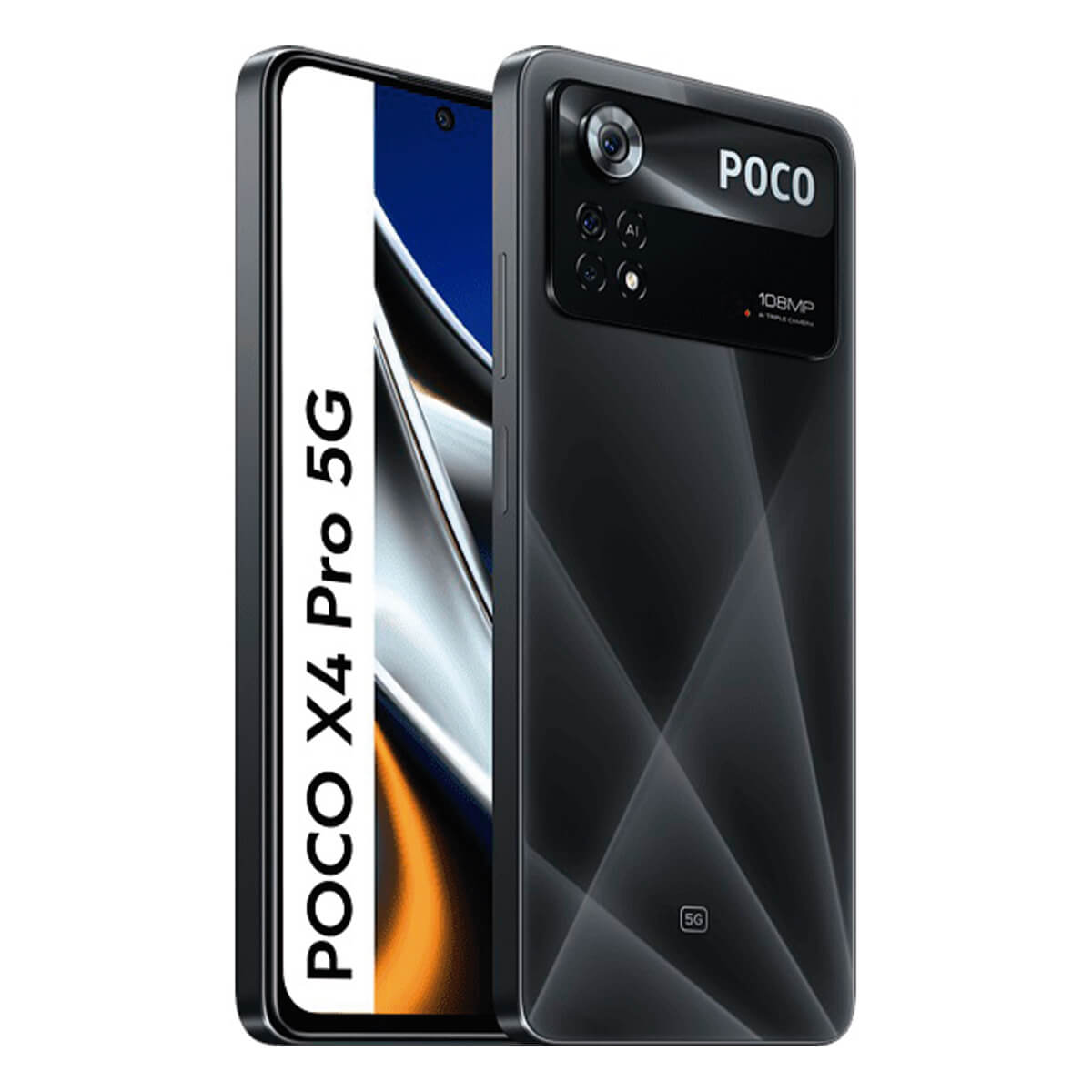 Xiaomi Poco X4 Pro 5G 6Go/128Go Noir Néon (Noir Laser) Double SIM 2201116PG