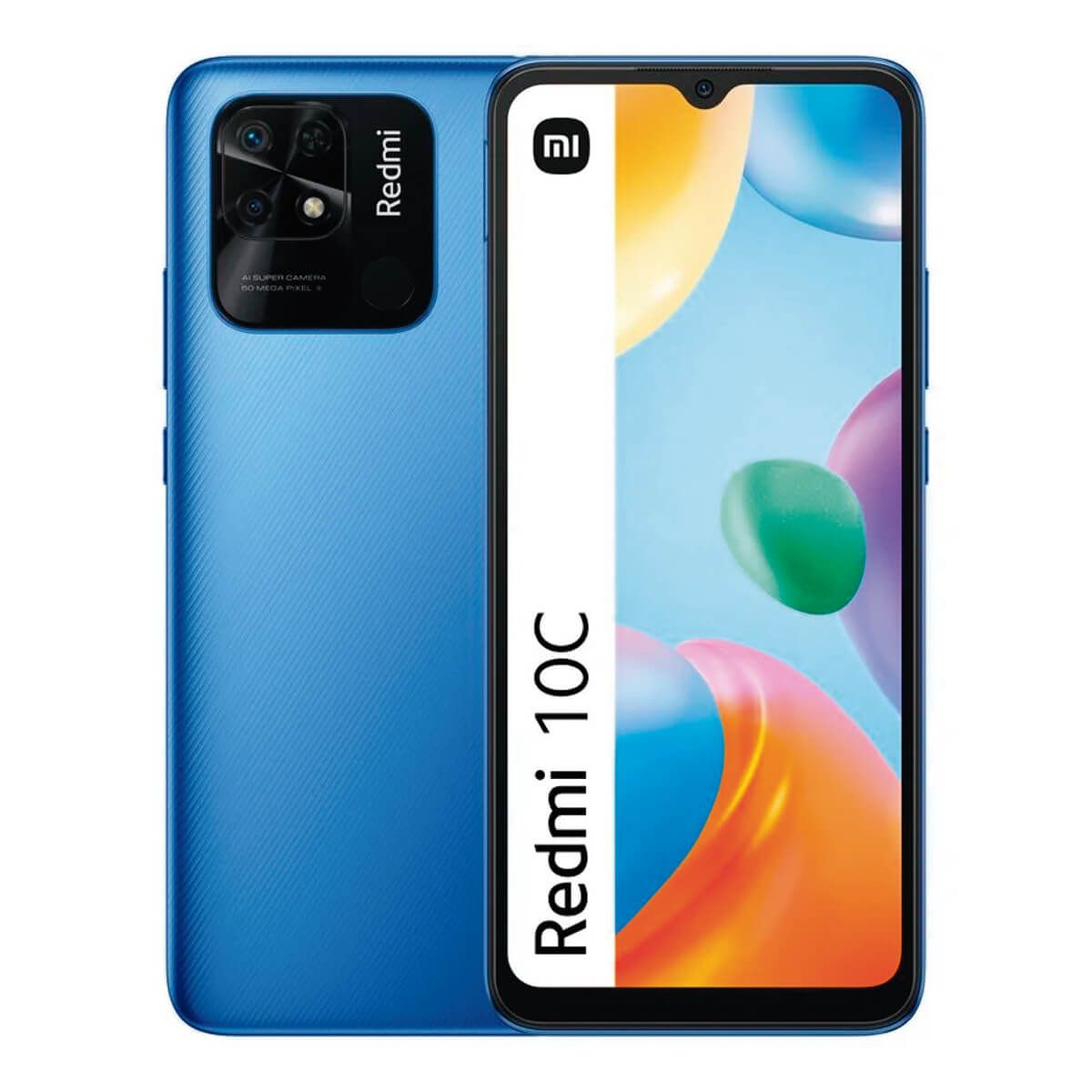 Xiaomi Redmi 10C 4Go/128Go Bleu (Bleu Océan) Double SIM